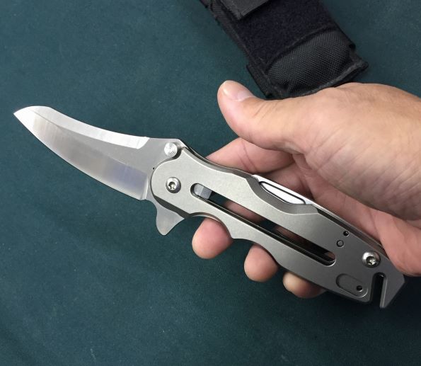 ハーフフェイスブレード　ナイフ　リング　タクティカル　タントー　ネイビーシールズ ハーフフェイスブレード ナイフ リング タクティカル タントー