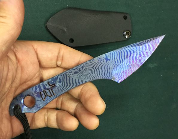 Warren Thomas ウォーレン トーマス チタン　田村装備開発 ナイフ T-REX / ウォーレン・トーマス ＃1 | Matrix-AIDA.com