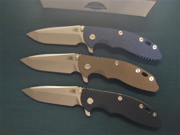Rick Hinderer knives リック・ヒンダラー ナイフ XM-18、XM-24 