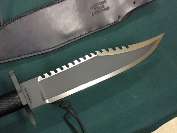アンディ ウッド Custom knife Andy Wood Jimmy Lile Rambo