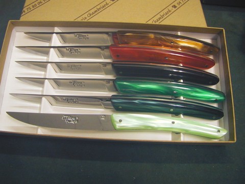 フランス ティエール ナイフ、ステーキナイフ、Knives Thiers France